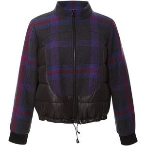 Sea New York Flannel Plaid Puffer Jacket XS